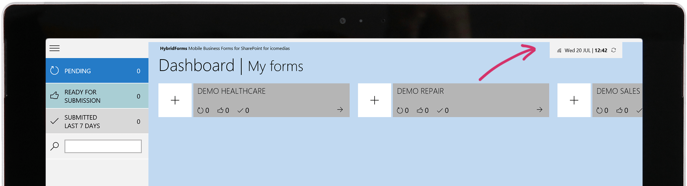 HybridForms-Online-Mode HybridForms Online Mode