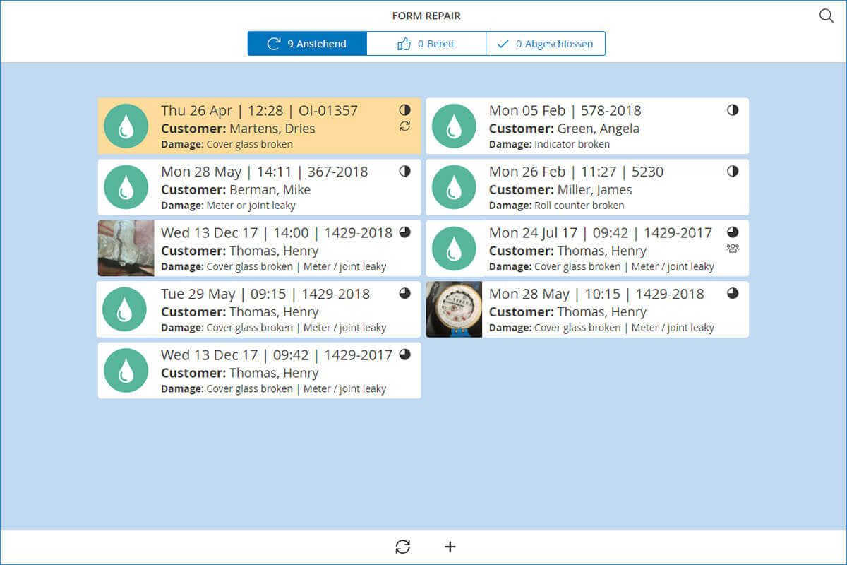 HybridForms Dashboard HybridForms Dashboard