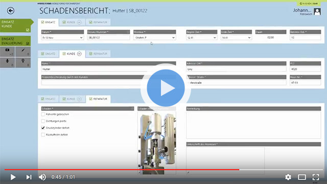 HybridForms: Industry 4.0 and isv4industry