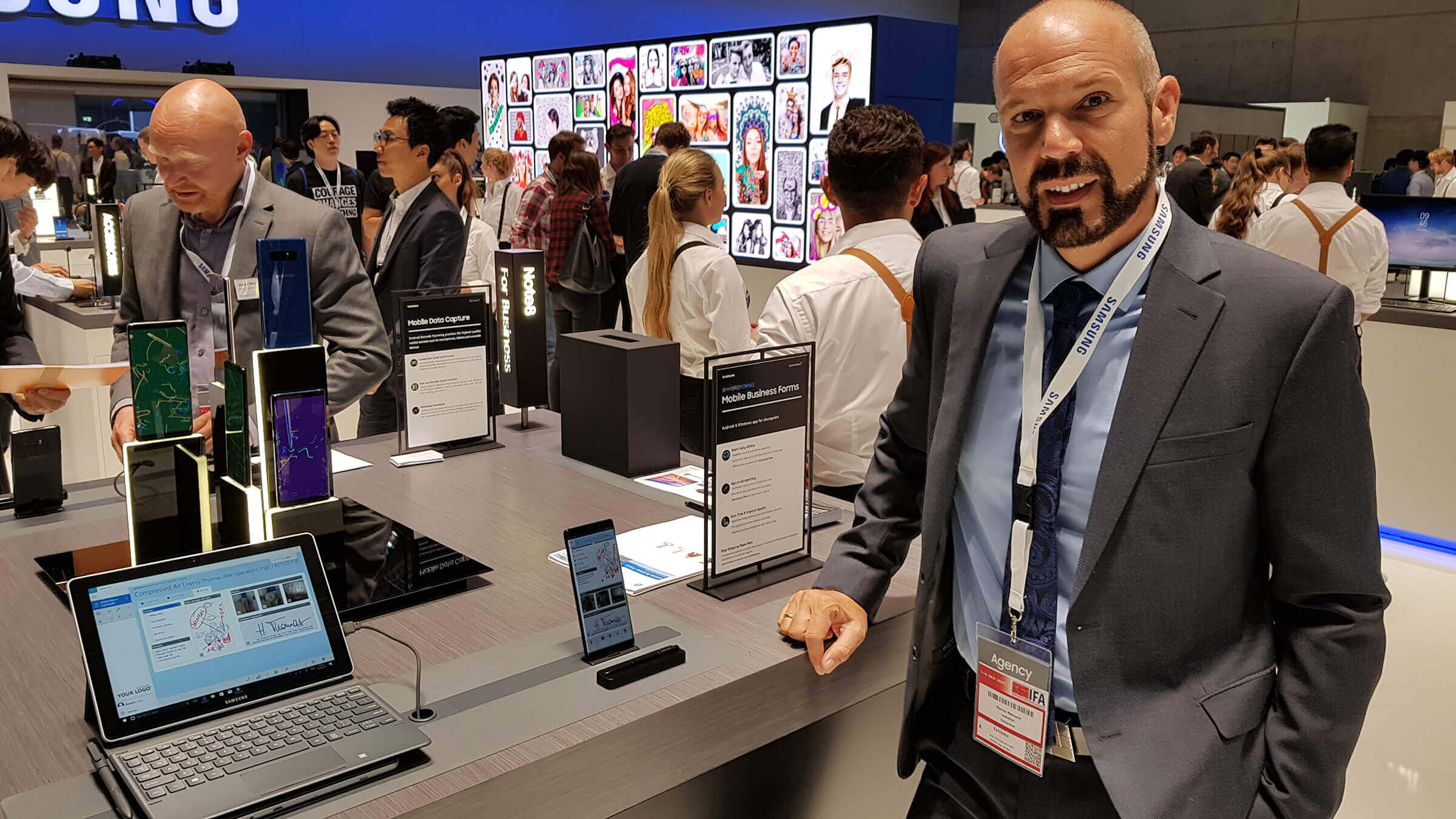HybridForms and Samsung @ IFA Berlin HybridForms and Samsung @ IFA Berlin