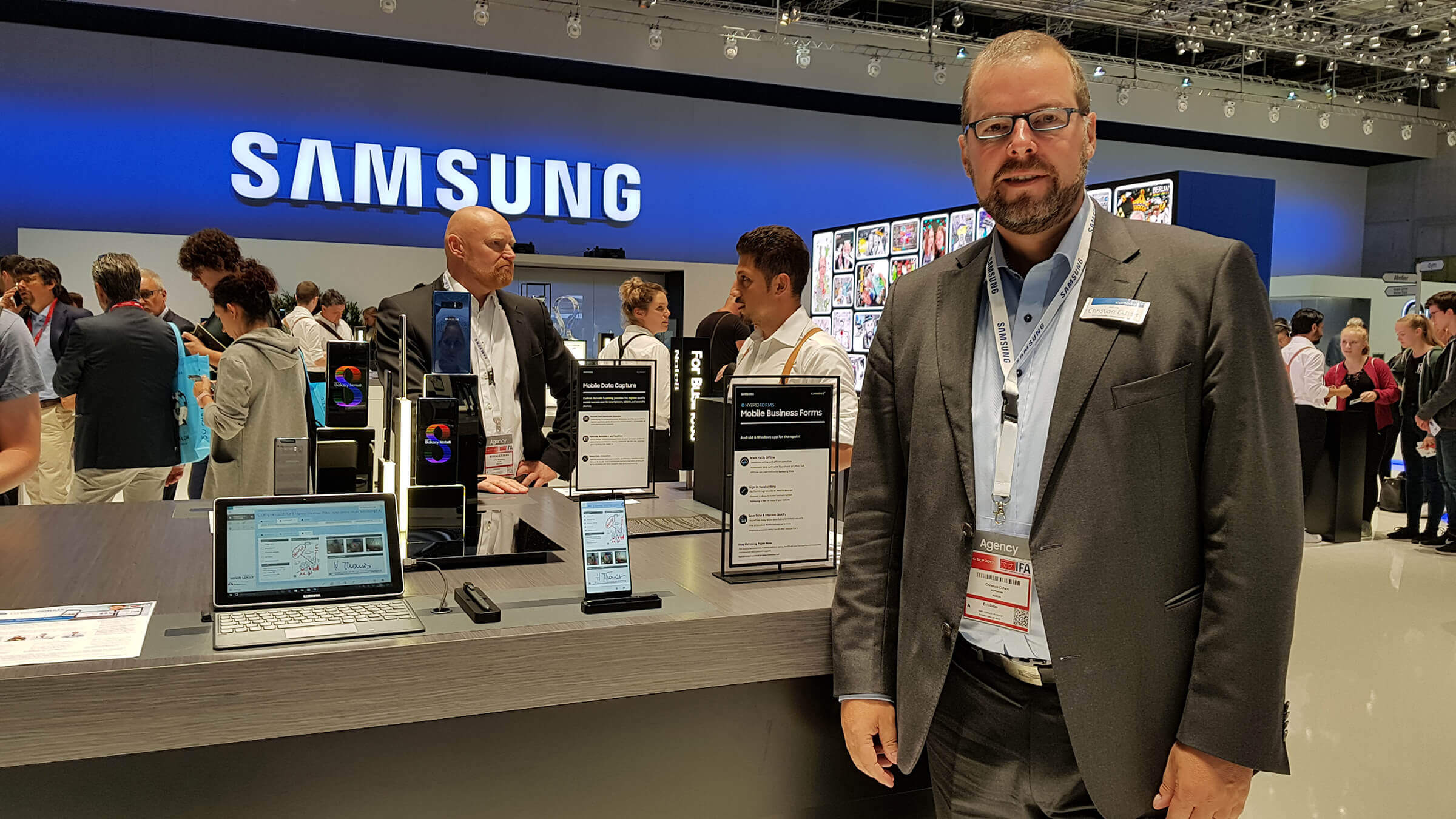 HybridForms with Samsung @ IFA Berlin HybridForms and Samsung @ IFA Berlin